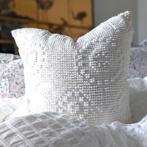Vintage Hobnail Throw Pillow